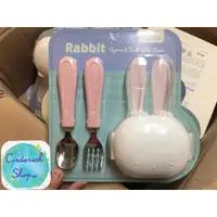 在飛比找蝦皮購物優惠-韓國FLEXA RABBIT兔子餐具收納組