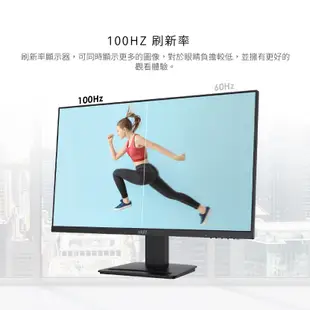 MSI 微星 PRO MP273A FHD 100Hz IPS 27吋平面液晶螢幕 護眼防閃爍 內建揚聲器 MSI429