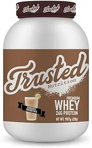 Trusted Nutrition Premium Whey Protein Powder 907 g, Banana Smoothie