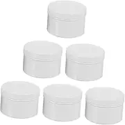 DOITOOL DIY Candle Making Jars 6pcs Mini Aluminum Cans Lids for Eye Creams Makeup Travel