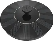 Solatec Solar Fountain, Solar Powered Bird Bath Fountain Pump 1.4W Solar Panel Kit Water Pump,Outdoor Watering Submersible Pump for Pond, Pool, Garden, Fish Tank, Aquarium
