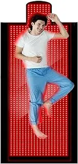 2025 New Full Body Red Light Therapy Mat, 84''X33'' Large Infrared Light Devices Full Body with 1400 Pcs LEDs, Adjustable Timer and Intensity Red Light Therapy Sleeping Bed Blanket at Home