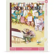 1000pc New York Puzzle Company Jigsaw Puzzle 48x67.5cm Summer Painting 13+