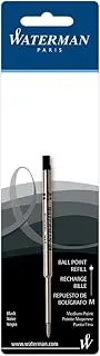 [WATERMAN] Ink Refill for Ballpoint Pens, Medium Point, Black (834254)