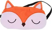 FOMIYES Cartoon Fox Style Eye Mask Cute Sleep Mask for Travel Home and Nap Lightproof Design for Relaxation Comfortable Material for Experience