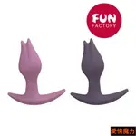 / FUN FACTORY｜BOOTIE FEM｜初學者後庭塞 玫瑰紫/黑褐色 後庭按摩器肛塞