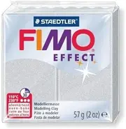 FIMO Staedtler Effect 8010 Polymer Clay, 81 Metallic Silver, 57 g