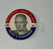 DWIGHT EISENHOWER PRESIDENTIAL VINTAGE POLITICAL PINBACK BUTTON RARE