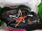 Off-White Air Force 1 Mid SP Black - Size 9