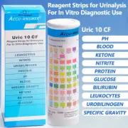 100 x Accu-ANSWER 10-in-1 Urinalysis Test Strips 10 Parameter Urine Test Strips