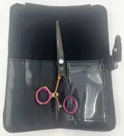 Washi Beauty - Black Champaign Swivel Shear 6.0 - Very Little Use Refurbished