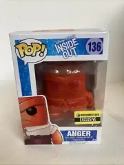 Funko Pop! Vinyl: Pixar - Anger - (Glitter) - Entertainment Earth (Exclusive)...