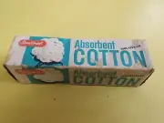 Vintage NOS Sentinel sealed Absorbant Cotton Sterile