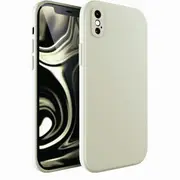 MCC iPhone Xs Max Soft Liquid Silicone Shockproof Case Cover Apple XsMax [White]
