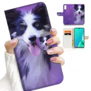 ( For Vivo Y11s ) Flip Case Cover AJ23078 Border Collie Dog