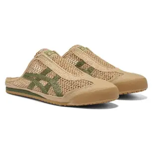 【Onitsuka Tiger】Onitsuka Tiger鬼塚虎-淺棕底綠虎爪紋 MEXICO 66 SABOT(1183C123-252)