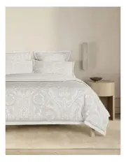 [Sheridan] Lamar Quilt Cover in White