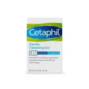 Cetaphil Soap Bar 3 Ct x 4.5 oz. Gentle Cleanser Non-Irritating Hypoallergenic