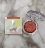 Clinique Cheek Pop Blush Pop- # 02 Peach Pop, Full Size 3.5g/0.12oz NIB