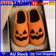 Unisex Plush Slippers Anti Slip Ghost Face Shoes Skeleton Slippers for Men Women