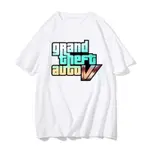 GTA VI GRAND THEFT AUTO GTA 6 遊戲 T 恤男士女士定制 DISTRO POLO 衫