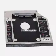 2nd HDD SSD Hard Drive Caddy Case Adapter LED for Lenovo ThinkPad T510 T520 T530