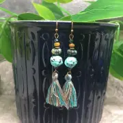 2.5” Bronze-tone Earring Set Bohemian Retro Drop Dangle Hook New Free Ship 7106