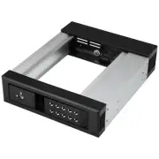 StarTech.com 5.25" to 3.5" Trayless Hard Drive Hot Swap Bay - Removable Hard ...