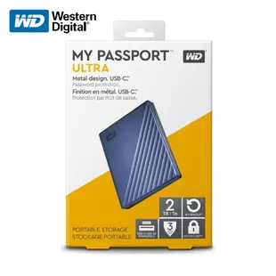 威騰 Western Digital WD My Passport Ultra 1T 2T 4T 5T 2.5吋行動硬碟
