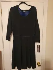 NWT Nina Leonard Sweater Dress Size XL