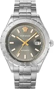 [Versace] VEZI00424 Men's Casual Watch, Hellenium, Silver, gray, Bracelet Type