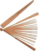 GARIOUANS 2Pcs Bamboo Folding Fan Frame DIY Japanese Style Handheld Fan for Crafting Wedding Party Home Decor Vintage Aesthetic Practical and Stylish Accessory