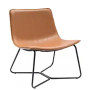 [Sleeping Giant] Montana Saddle Accent Chair Rust