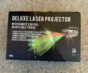 NEW - Deluxe Laser Projector with Remote - For Stage Party DJ Disco Lighting
