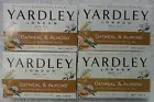 Qty 4 New Yardley London Oatmeal & Almond Moisturizing & Soothing Bath Soap Bars