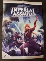 Star Wars Imperial Assault Return To Hoth Promo poster LucasArts Wampa Empire
