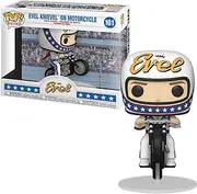 Funko Evel Knievel Motorcycle Pop Vinyl Figure, Multicolor, Standard, 49942 6.5 cm