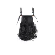 Short Clip In Drawstring Wavy Ponytail Hair Pieces Heat Resistant Synthetic Fake Hair Tail Horse Tress Short Hair Tails