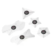 5pcs 0.1mm Ultra Thin Stainless Steel Flat Blade Curved Spudger Pry Opening Tool