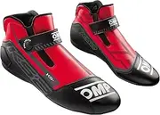 OMP Unisex Shoes Ks-2 My2021 Red/Black, Size 47 Boat Shoe, EU, red black, 47