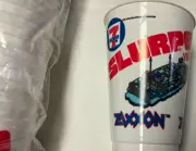 New Zaxxon slurpee cups from 7-11, whole sleeve of 30 plastic cups, rare find