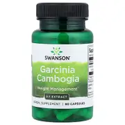 Swanson, Garcinia Cambogia 5:1 Extract, 60 Capsules (80 mg per Capsule)