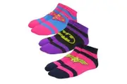 DC Trinity Women's Striped Low-Cut Sock 3 Pack