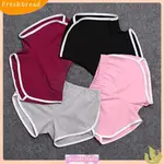 GIRLS SPORTS SHORTS RUNNING GYM BEACH CASUAL WORKOUT FITNESS
