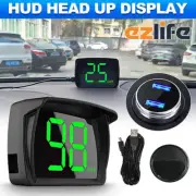 Speedometer Digital GPS Car Speed KMH HUD Head Up Display Satelite Speedo