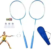 Professional Badminton Racket, Badminton Rackets | Badminton Backets for 2 Players, Indoor Badminton Sets, Sports Equipment for Adults, Teens, Kids, by Example