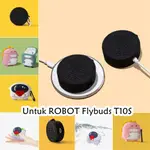 適用於 ROBOT FLYBUDS T10S 手機殼可愛卡通太空人軟矽膠手機殼耳機套 NO.3