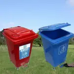 【企隆】M60 腳踏式資源回收桶(60公升) 回收桶 回收架 垃圾桶