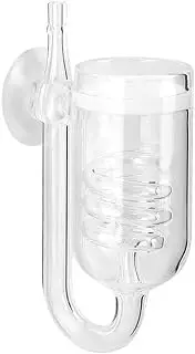 Glass Aquarium CO2 Atomizer Diffuser HIGH Transparent Water Plants Tank Equipment