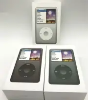 ⭐NEW Apple iPod Classic 7th Gen 160GB ( Black Silver )MP3 Player - Sealed Box⭐